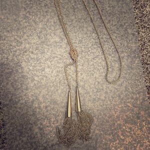 Kendra Scott Phara necklace, gold